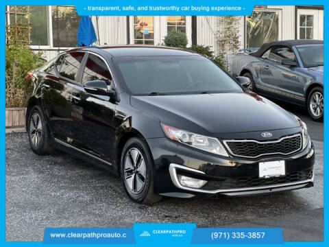 2012 Kia Optima Hybrid for sale at CLEARPATHPRO AUTO in Milwaukie OR