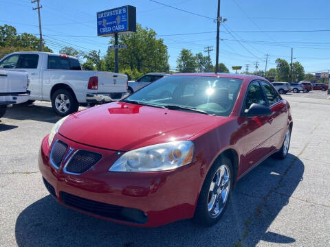 2006 Pontiac G6 for sale at Brewster Used Cars in Anderson SC
