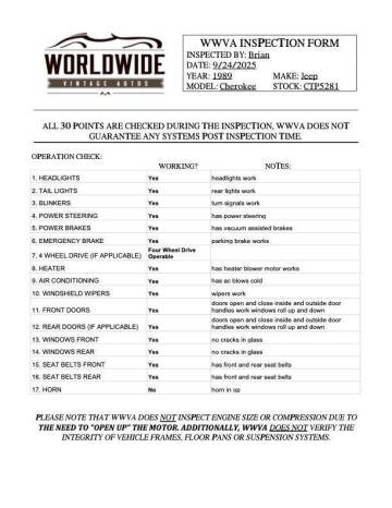 1989 Jeep Cherokee Laredo