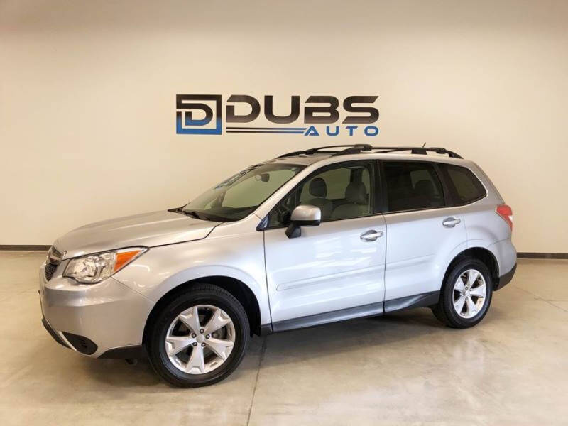 2015 Subaru Forester for sale at DUBS AUTO LLC in Clearfield UT