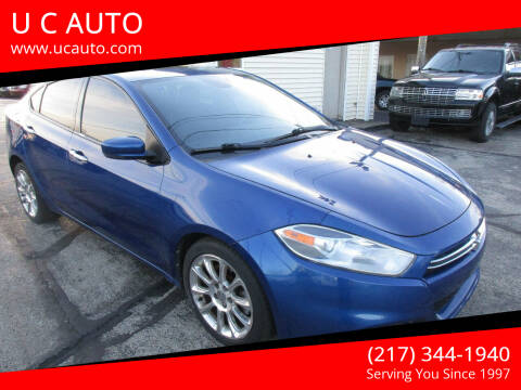 2013 Dodge Dart for sale at U C AUTO in Urbana IL