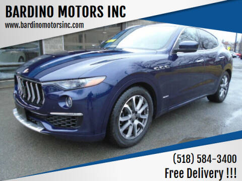 2019 Maserati Levante for sale at BARDINO MOTORS INC in Saratoga Springs NY
