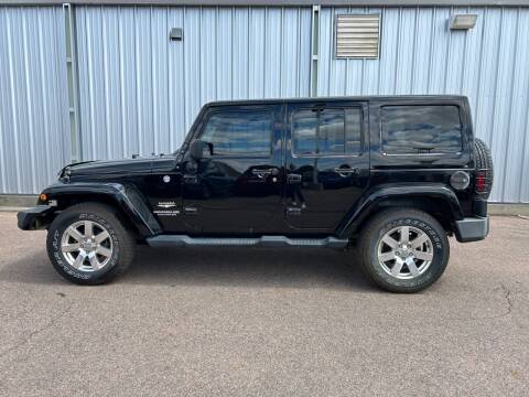2015 Jeep Wrangler Unlimited for sale at Jensen's Dealerships in Sioux City IA