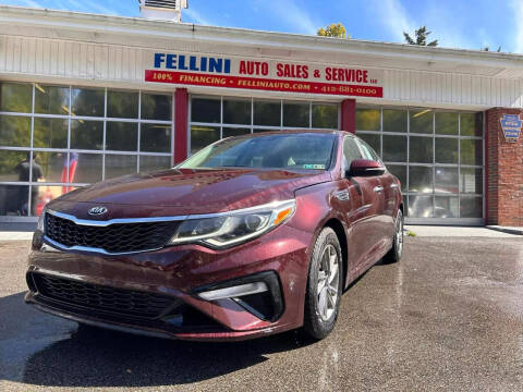 2019 Kia Optima for sale at Fellini Auto Sales & Service LLC in Pittsburgh PA