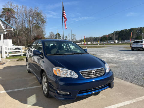 2008 Toyota Corolla for sale at Allstar Automart in Benson NC