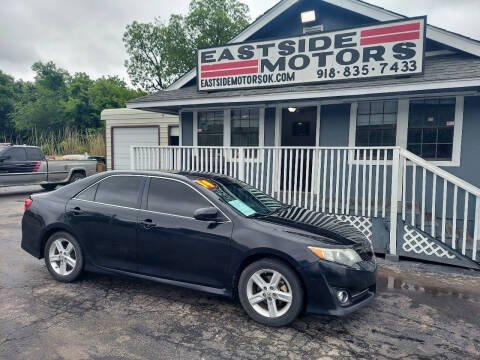 2014 Toyota Camry for sale at EASTSIDE MOTORS in Tulsa OK