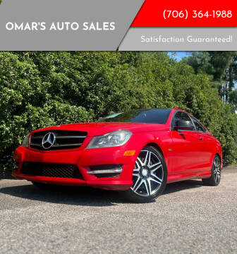 2013 Mercedes-Benz C-Class for sale at Omar's Auto Sales in Martinez GA
