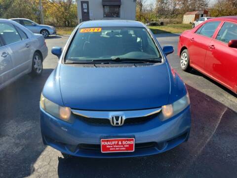 2011 Honda Civic for sale at Knauff & Sons Motor Sales in New Vienna OH