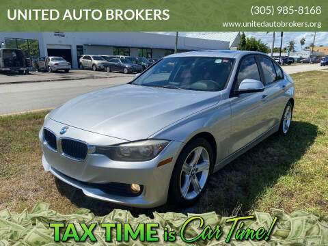 2014 BMW 3 Series for sale at UNITED AUTO BROKERS in Hollywood FL