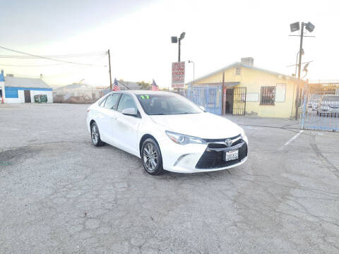 2017 Toyota Camry for sale at Autosales Kingdom in Lancaster CA