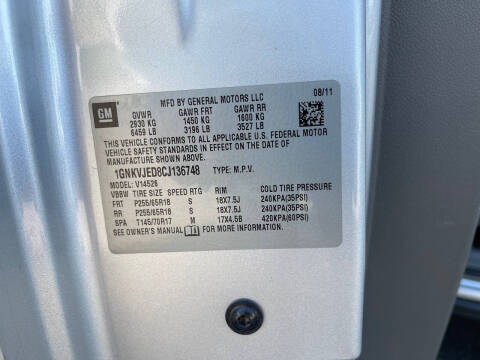 2012 Chevrolet Traverse LT