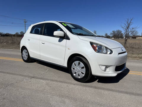 2015 Mitsubishi Mirage for sale at ILUVCHEAPCARS.COM in Tulsa OK