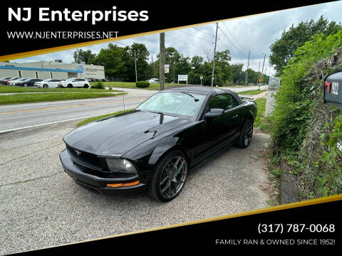 2005 Ford Mustang for sale at NJ Enterprizes LLC in Indianapolis IN