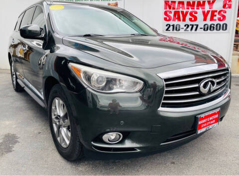 2014 Infiniti QX60 for sale at Manny G Motors in San Antonio TX