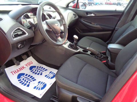 2016 Chevrolet Cruze LS Manual