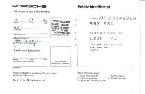 1995 Porsche 911
