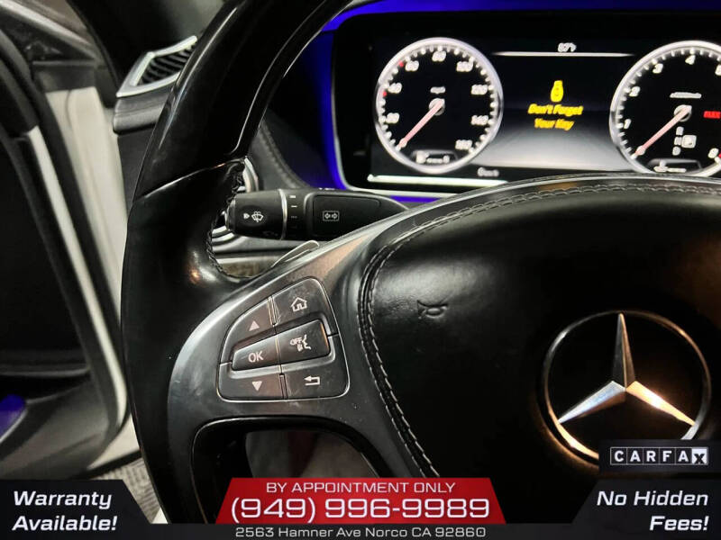 2017 Mercedes-Benz S-Class S 550