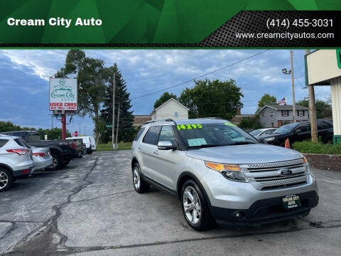 2015 Ford Explorer for sale at Cream City Auto in Milwaukee WI