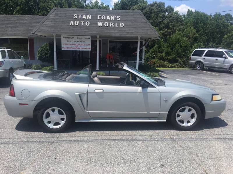 1999 Ford Mustang for sale at STAN EGAN'S AUTO WORLD, INC. in Greer SC