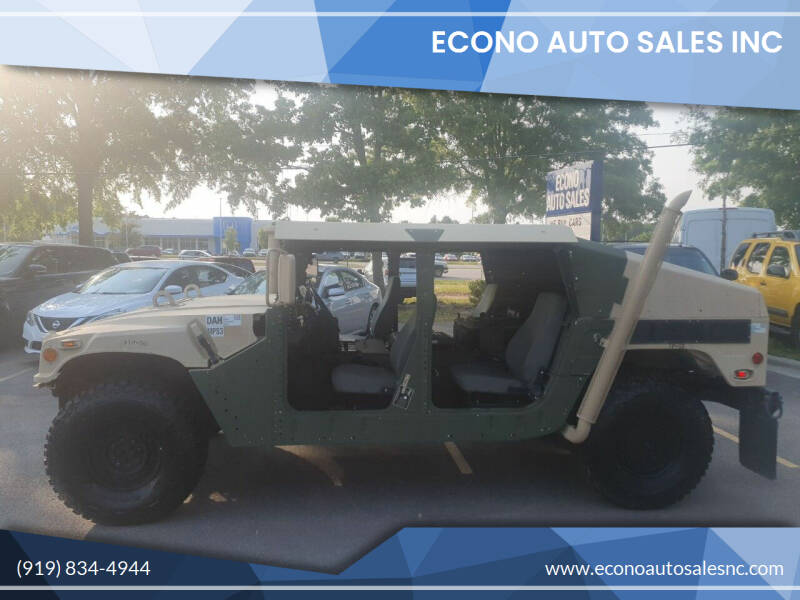 2009 AM General M1167 for sale at Econo Auto Sales Inc in Raleigh NC