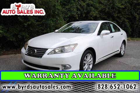 2010 Lexus ES 350 for sale at Byrds Auto Sales in Marion NC