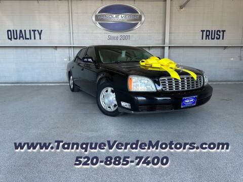 2003 Cadillac DeVille for sale at TANQUE VERDE MOTORS in Tucson AZ