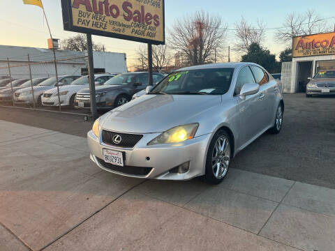 2007 Lexus IS 250 for sale at AUTCO AUTO SALES in Fresno CA