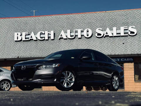 2018 Honda Accord for sale at Beach Auto Sales in Virginia Beach VA