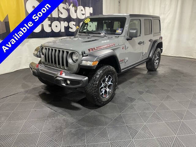 2021 Jeep Wrangler Unlimited for sale at Monster Motors in Michigan Center MI