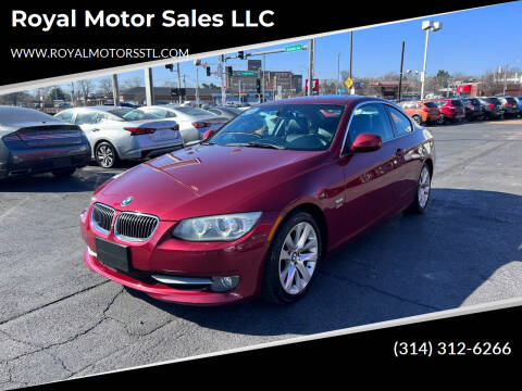 2013 BMW 3 Series for sale at Royal Motor Sales LLC in Saint Louis MO