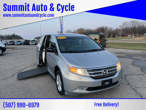 2011 Honda Odyssey for sale at Summit Auto & Cycle in Zumbrota MN