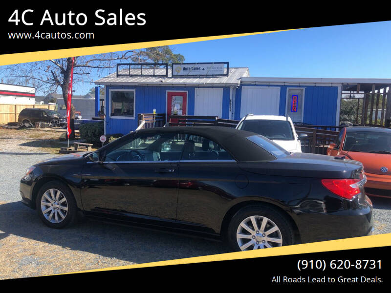 2013 Chrysler 200 Convertible for sale at 4C Auto Sales in Wilmington NC