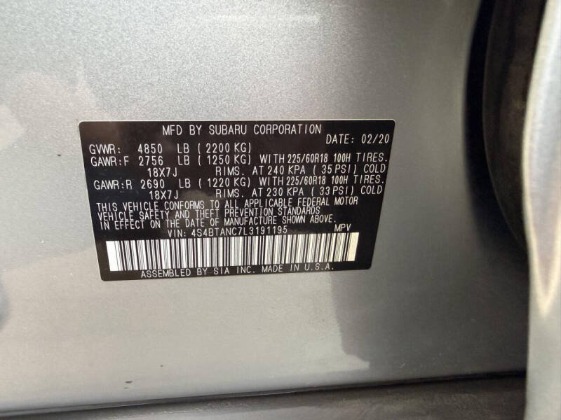 2020 Subaru Outback Limited