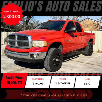 2004 Dodge Ram 2500 for sale at Emilio's Auto Sales in San Antonio TX