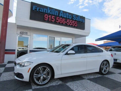 2017 BMW 4 Series for sale at Franklin Auto Sales in El Paso TX