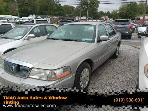 2005 Mercury Grand Marquis for sale at TMAC Auto Sales & Window Tinting in Durham NC