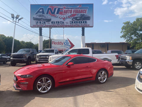 2020 Ford Mustang for sale at ANF AUTO FINANCE in Houston TX