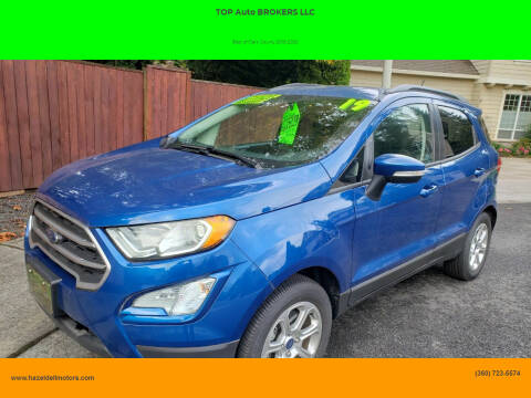 2019 Ford EcoSport for sale at Hazel Dell Motors & TOP Auto BrokersLLC in Vancouver WA