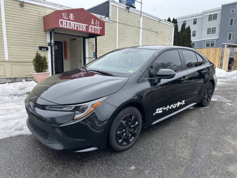 2022 Toyota Corolla for sale at Champion Auto LLC in Quincy MA