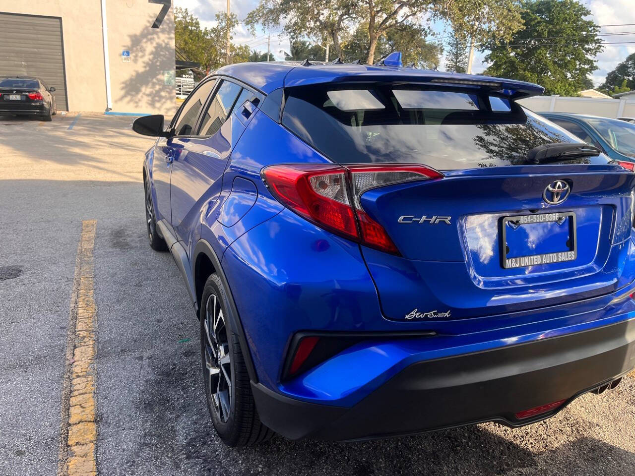 2018 Toyota C-HR for sale at M & J UNITED AUTO SALES in LAUDERDALE LAKES, FL