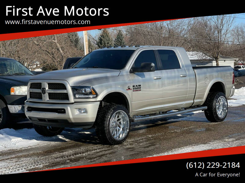 2014 RAM Ram Pickup 2500 for sale at First Ave Motors in Shakopee MN