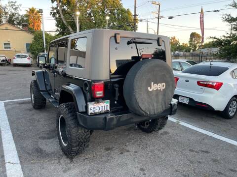 2007 Jeep Wrangler Unlimited for sale at A1 Auto Sales in Sacramento CA