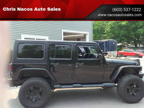 2014 Jeep Wrangler Unlimited for sale at Chris Nacos Auto Sales in Derry NH