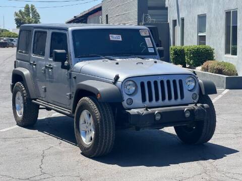 2016 Jeep Wrangler Unlimited for sale at Brown & Brown Auto Center in Mesa AZ