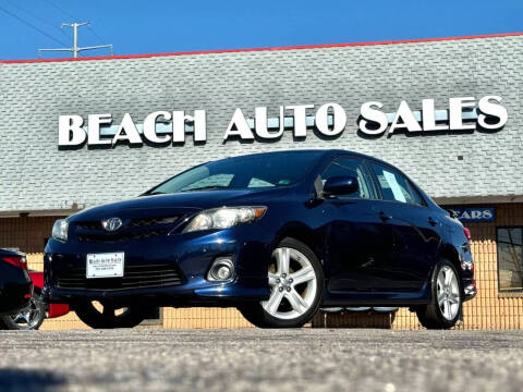 2013 Toyota Corolla for sale at Beach Auto Sales in Virginia Beach VA