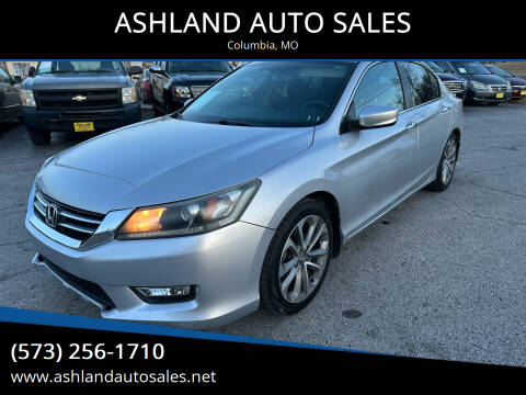 2013 Honda Accord for sale at ASHLAND AUTO SALES in Columbia MO