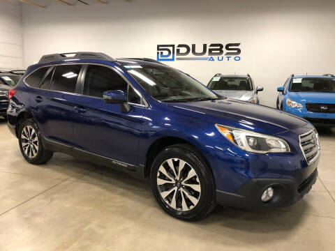 2015 Subaru Outback for sale at DUBS AUTO LLC in Clearfield UT