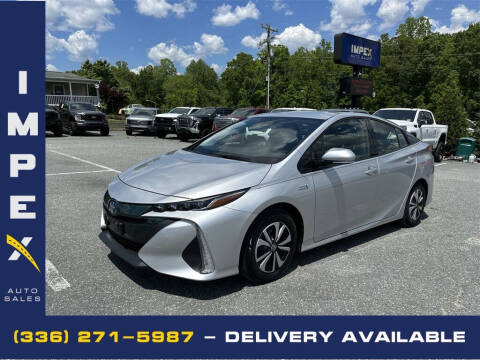 2018 Toyota Prius Prime for sale at Impex Auto Sales in Greensboro NC