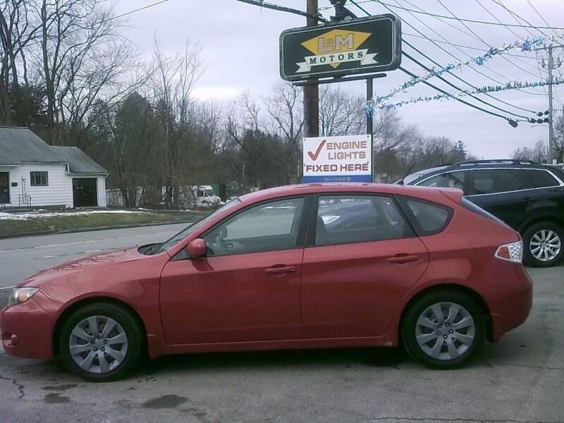 2009 Subaru Impreza for sale at L & M Motors Inc in East Greenbush NY