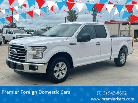 2016 Ford F-150 for sale at Premier Foreign Domestic Cars in Houston TX